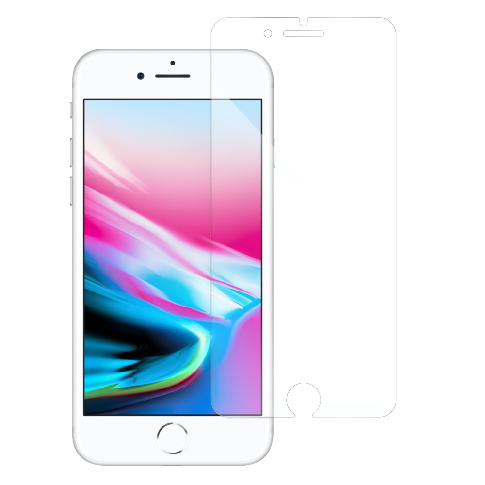 [1枚入り] LOOF iPhone 7 / 8 / SE (第2/3世代) iphone7 iphone8 iphonese se2 se3 フィルム 保護フィルム 反射防止 簡単貼り付け 画面保護 ソフトフィルム 傷防止 割れ防止 指紋防止 紫外線硬化 UV硬化 [ iPhone 7 / 8 / SE (第2/3世代) ]