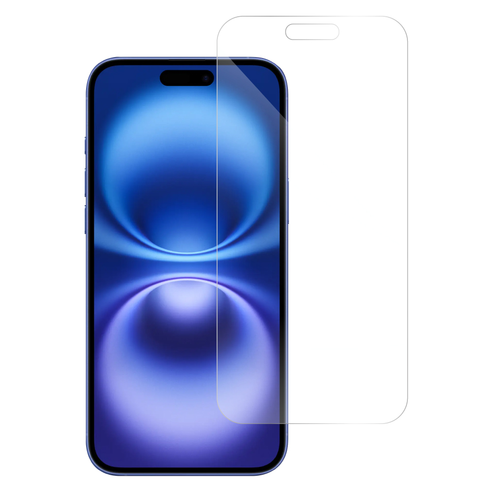 [1枚入り] LOOF iPhone 16 Plus フィルム 保護フィルム 反射防止 簡単貼り付け 画面保護 ソフトフィルム 傷防止 割れ防止 指紋防止 紫外線硬化 UV硬化 [ iPhone 16 Plus ]