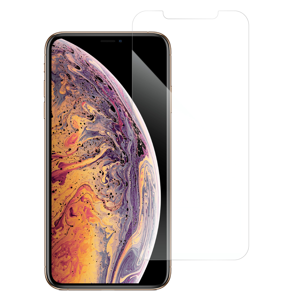 [1枚入り] LOOF iPhone XS Max iPhonexsmax xsmax フィルム 保護フィルム 反射防止 簡単貼り付け 画面保護 ソフトフィルム 傷防止 割れ防止 指紋防止 紫外線硬化 UV硬化 [ iPhone XS Max ]