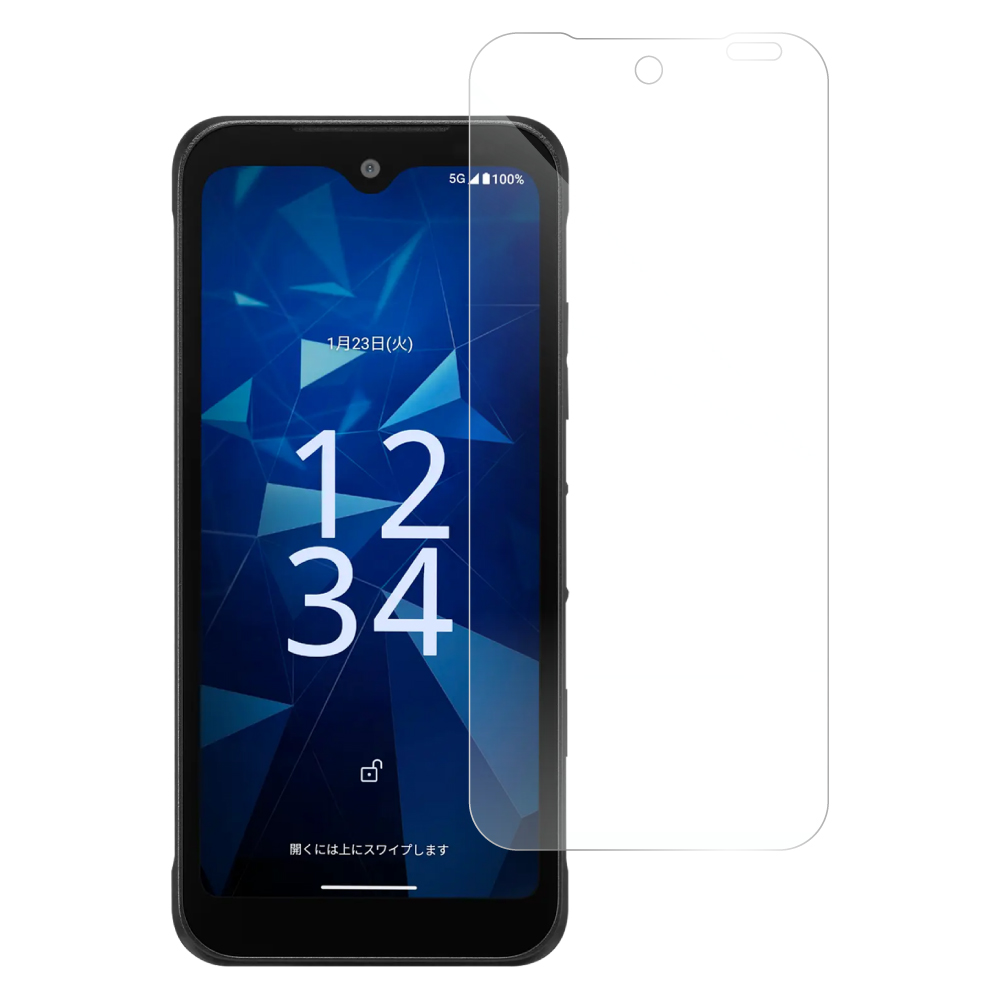 [1枚入り] LOOF  KYOCERA DIGNO SX4 DIGNO BX3 / BX3 Plus / BX3 カメラレス  Wi-Fi  KC-S305K フィルム 保護フィルム 反射防止 簡単貼り付け 画面保護 ソフトフィルム 傷防止 割れ防止 指紋防止 紫外線硬化 UV硬化 [ DIGNO  BX3 / BX3 Plus / BX3 カメラレス / SX4 ]