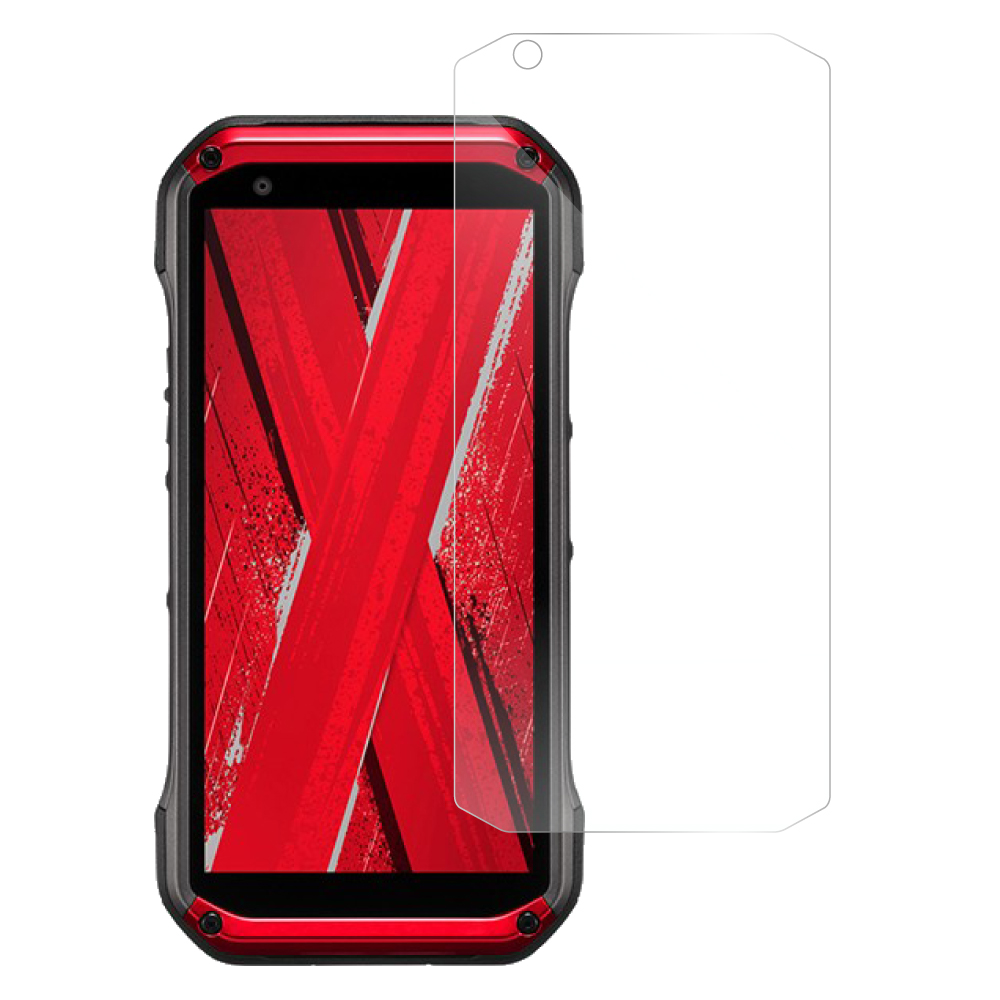 [1枚入り] LOOF 反射防止 保護フィルム TORQUE G07   アンチリフレクション 簡単貼り付け 画面保護 ソフトフィルム 傷防止 割れ防止 指紋防止 紫外線硬化 UV硬化 [ TORQUE G07 ]