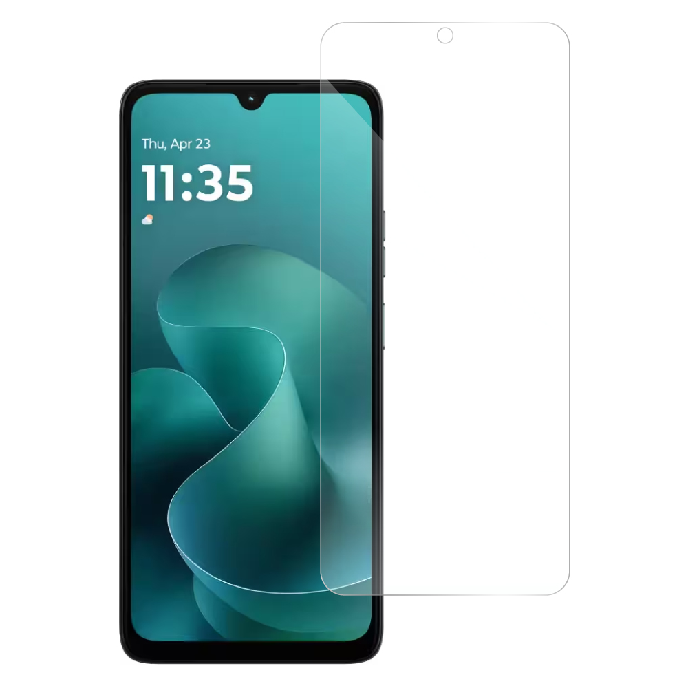 [1枚入り] LOOF 反射防止 保護フィルム moto g06 モトローラ XT2535-6  アンチリフレクション 簡単貼り付け 画面保護 ソフトフィルム 傷防止 割れ防止 指紋防止 紫外線硬化 UV硬化 [ moto g06 ]