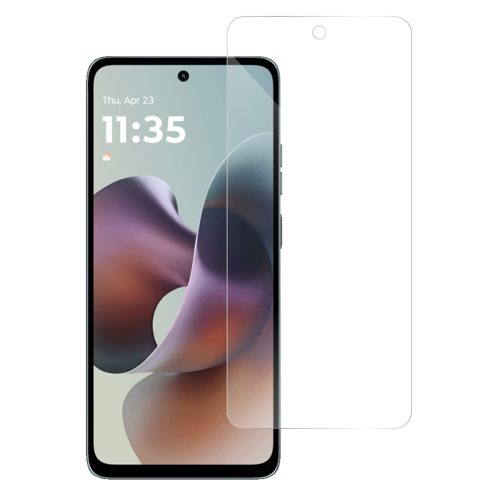 [1枚入り] LOOF 反射防止 保護フィルム moto g66j 5G / g66y 5G   アンチリフレクション 簡単貼り付け 画面保護 ソフトフィルム 傷防止 割れ防止 指紋防止 紫外線硬化 UV硬化 [ moto g66j 5G / g66y 5G ]