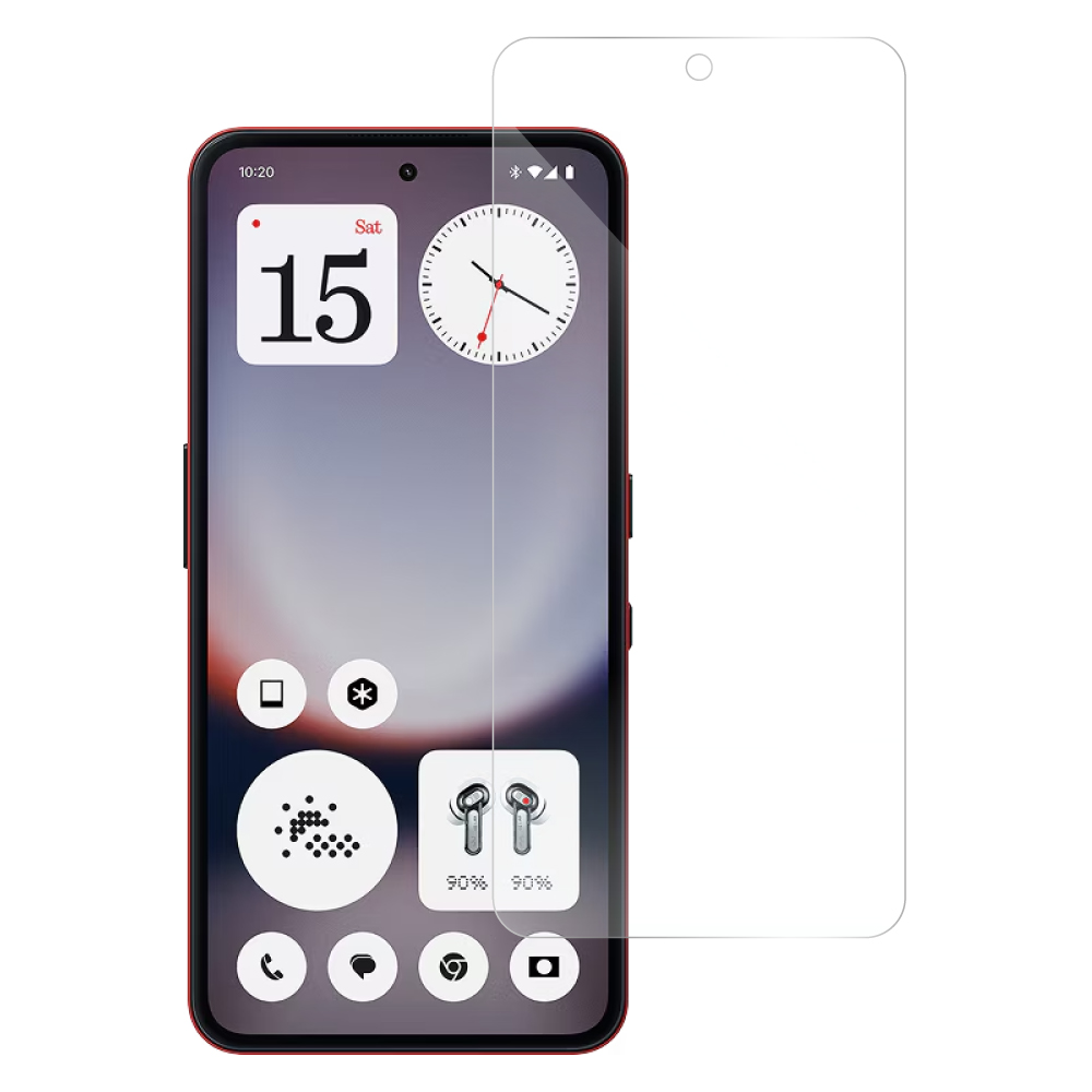 [1枚入り] LOOF 反射防止 保護フィルム Nothing Phone (3a) Lite   アンチリフレクション 簡単貼り付け 画面保護 ソフトフィルム 傷防止 割れ防止 指紋防止 紫外線硬化 UV硬化 [ Nothing Phone (3a) Lite ]