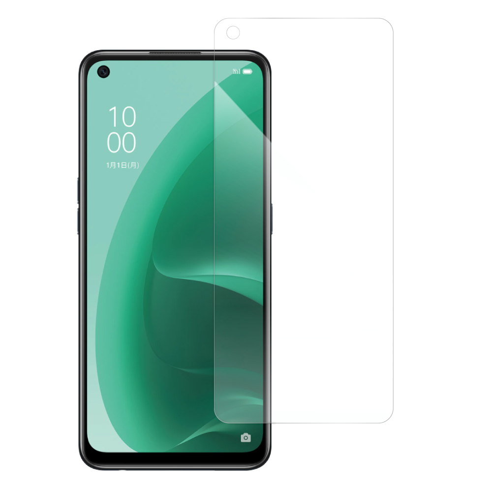 [1枚入り] LOOF OPPO A55s 5G CPH2309 / A102OP a55s5g フィルム 保護フィルム 反射防止 簡単貼り付け 画面保護 ソフトフィルム 傷防止 割れ防止 指紋防止 紫外線硬化 UV硬化 [ OPPO A55s 5G ]