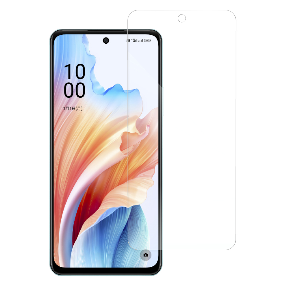 [1枚入り] LOOF OPPO A79 5G フィルム 保護フィルム 反射防止 簡単貼り付け 画面保護 ソフトフィルム 傷防止 割れ防止 指紋防止 紫外線硬化 UV硬化 [ OPPO A79 5G ]