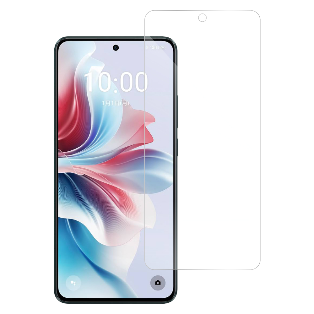 [1枚入り] LOOF OPPO Reno11 A フィルム 保護フィルム 反射防止 簡単貼り付け 画面保護 ソフトフィルム 傷防止 割れ防止 指紋防止 紫外線硬化 UV硬化 [ OPPO Reno11 A ]