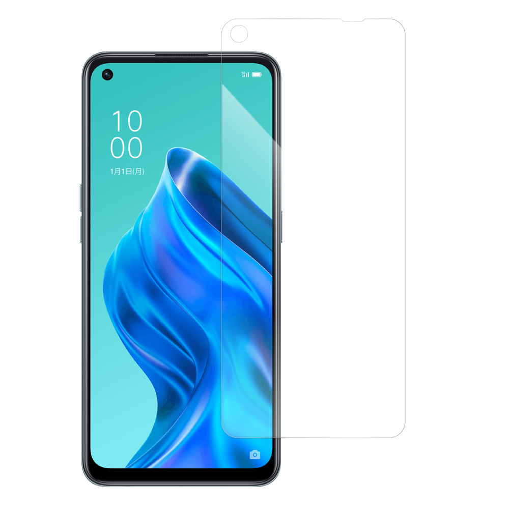 [1枚入り] LOOF OPPO Reno5 A A103OP reno5a reno 5a フィルム 保護フィルム 反射防止 簡単貼り付け 画面保護 ソフトフィルム 傷防止 割れ防止 指紋防止 紫外線硬化 UV硬化 [ OPPO Reno5 A ]