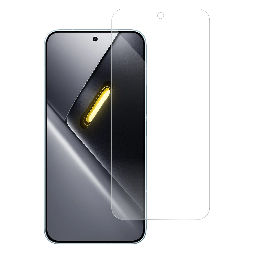 [1枚入り] LOOF 反射防止 保護フィルム POCO X8 Pro Max Xiaomi シャオミ  アンチリフレクション 簡単貼り付け 画面保護 ソフトフィルム 傷防止 割れ防止 指紋防止 紫外線硬化 UV硬化 [ POCO X8 Pro Max ]