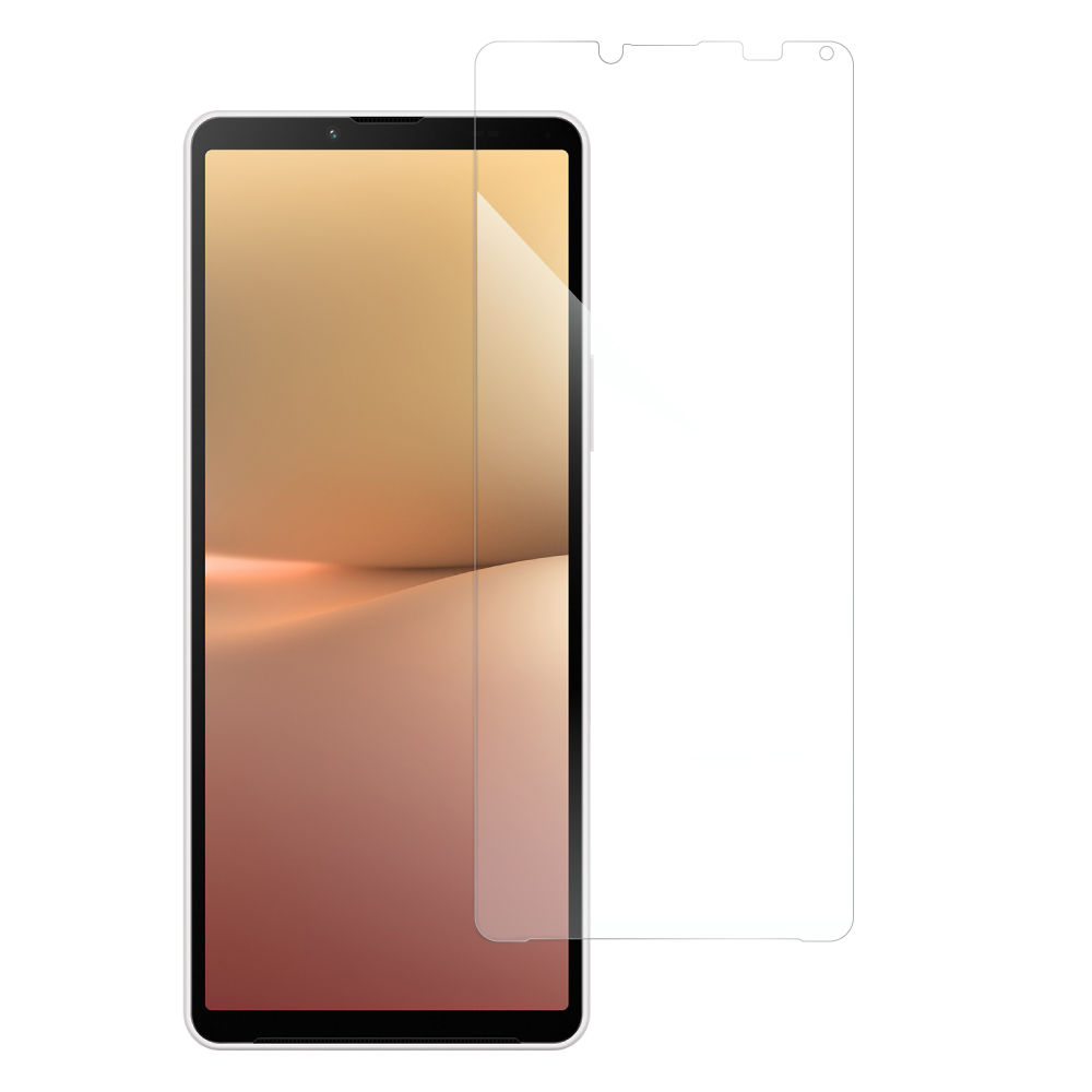 [1枚入り] LOOF Xperia 10 VI フィルム 保護フィルム 反射防止 簡単貼り付け 画面保護 ソフトフィルム 傷防止 割れ防止 指紋防止 紫外線硬化 UV硬化 [ Xperia 10 VI ]