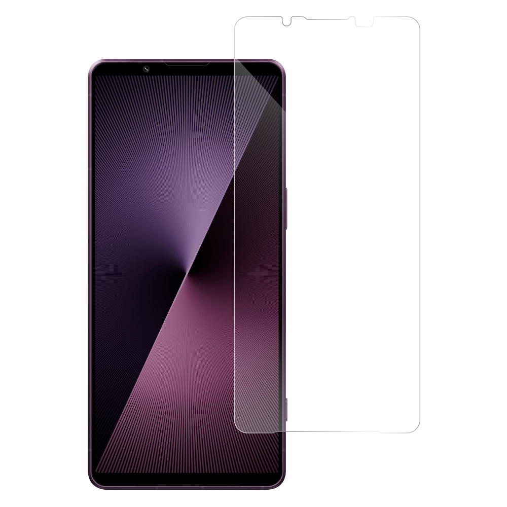[1枚入り] LOOF Xperia 1 VII フィルム 保護フィルム 反射防止 簡単貼り付け 画面保護 ソフトフィルム 傷防止 割れ防止 指紋防止 紫外線硬化 UV硬化 [ Xperia 1 VII ]