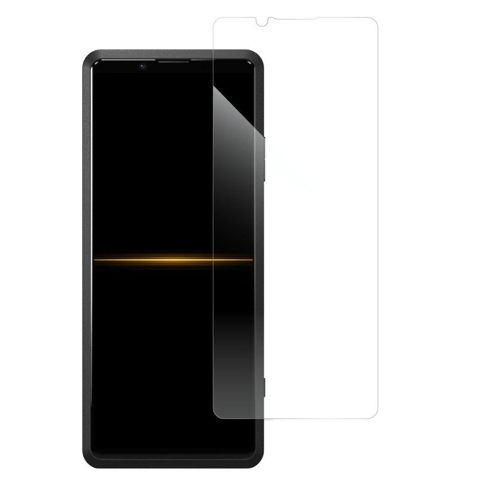 [1枚入り] LOOF Xperia PRO XQ-AQ52 xperiapro フィルム 保護フィルム 反射防止 簡単貼り付け 画面保護 ソフトフィルム 傷防止 割れ防止 指紋防止 紫外線硬化 UV硬化 [ Xperia PRO ]