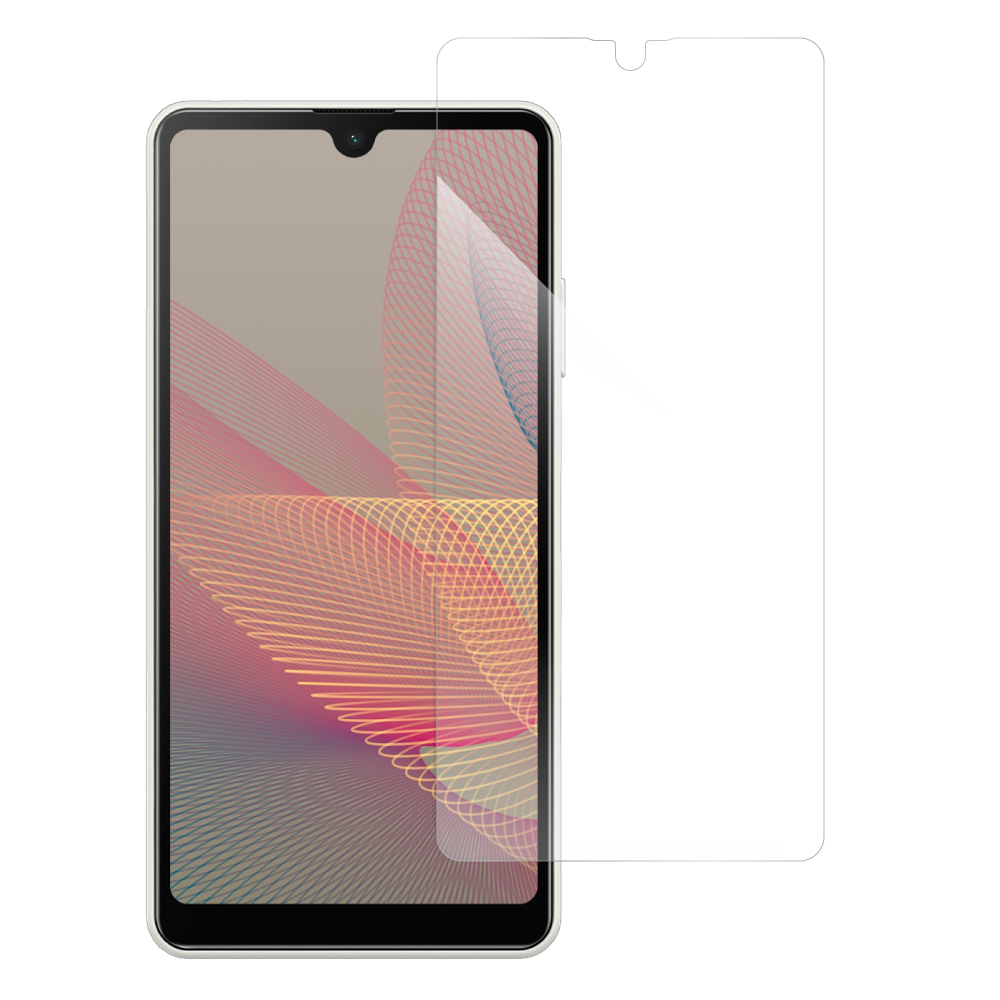 [1枚入り] LOOF Xperia Ace II SO-41B aceⅡ ace2 フィルム 保護フィルム 反射防止 簡単貼り付け 画面保護 ソフトフィルム 傷防止 割れ防止 指紋防止 紫外線硬化 UV硬化 [ Xperia Ace Ⅱ ]