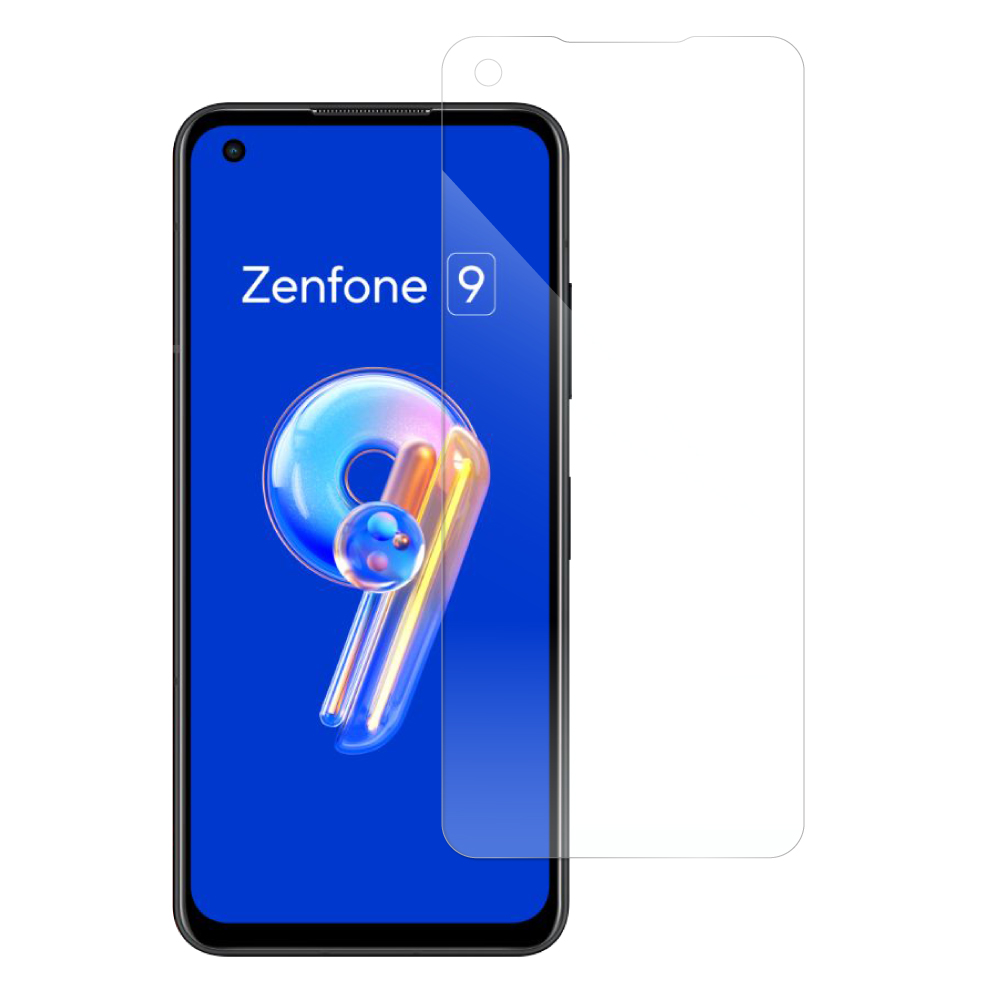 [1枚入り] LOOF ASUS Zenfone 9 / 10 zenphone9 フィルム 保護フィルム 反射防止 簡単貼り付け 画面保護 ソフトフィルム 傷防止 割れ防止 指紋防止 紫外線硬化 UV硬化 [ Zenfone 9 / 10 ]