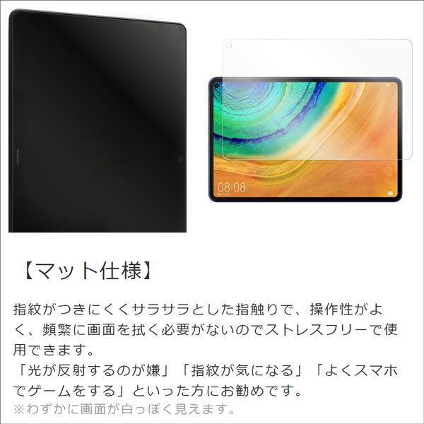 LOOF iPad mini(第6世代) [マット仕様] 強化ソフトフィルム保護フィルム 気泡無し 貼りやすい 気泡なし 割れ防止